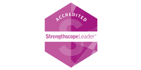 accredited strengthscope leader logo
